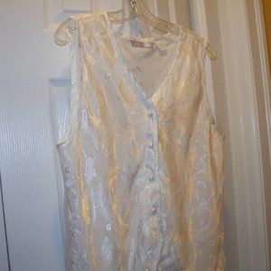Vintage nightie Chemise vest